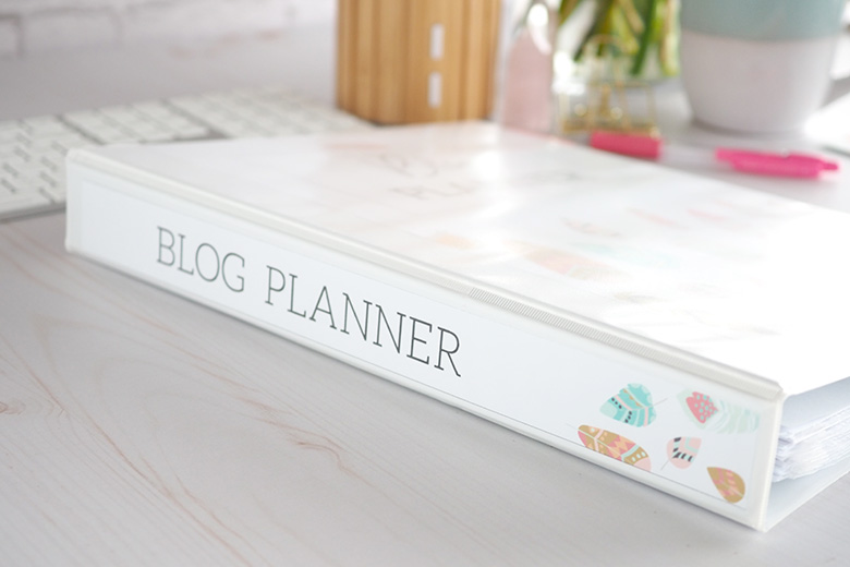 The Organised Housewife Blog Planner