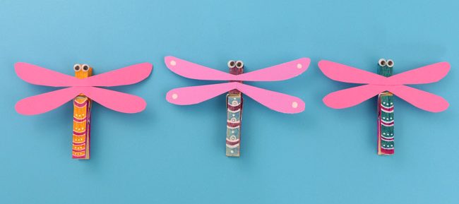 Clothes peg craft ideas for school holidays