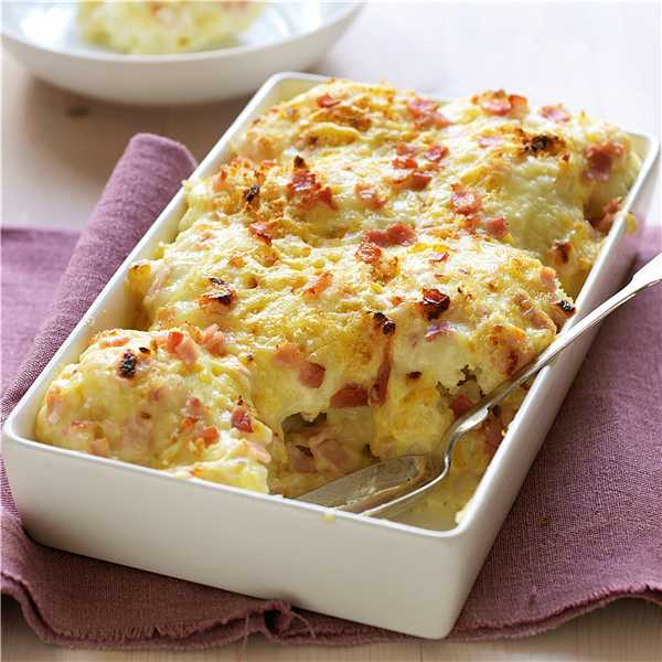 Baked cauliflower and cheese recipe for busy families