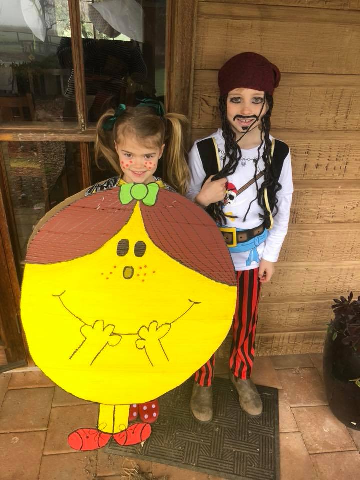 Captain Jack Sparrow and Little Miss Magic Book Week Costume Ideas