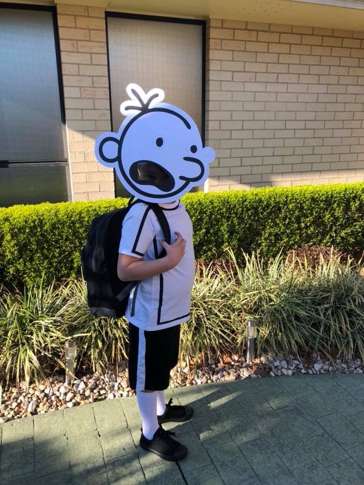 Grey from 'Diary of a Wimpy Kid' Book Week Costume Idea 2019