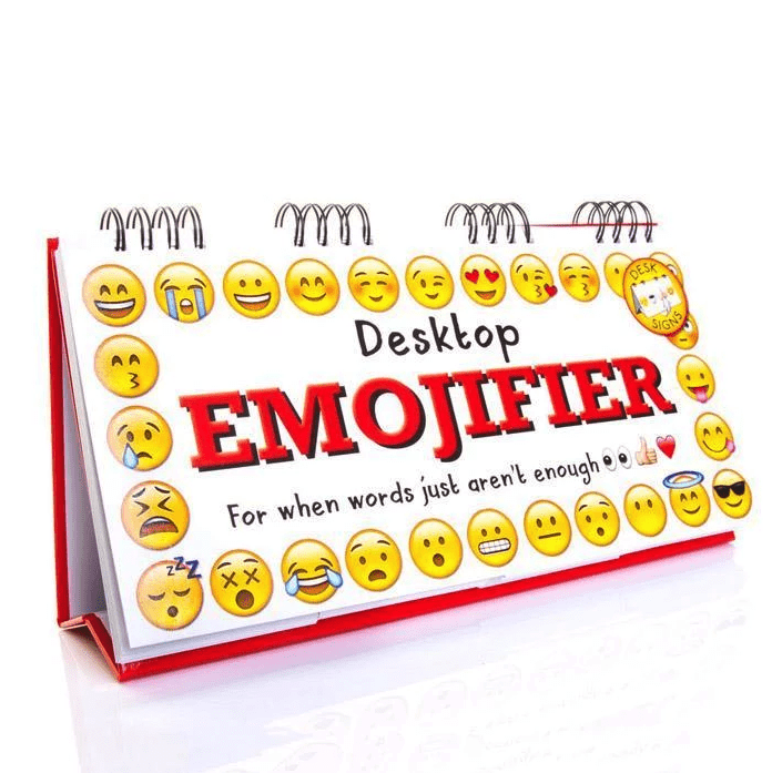 Desktop emojifier present for dads that love emojis.