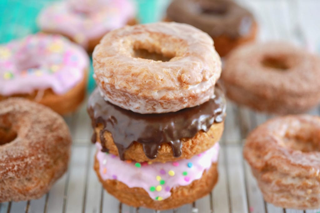 No-Yeast Homemade Donut recipe baking idea