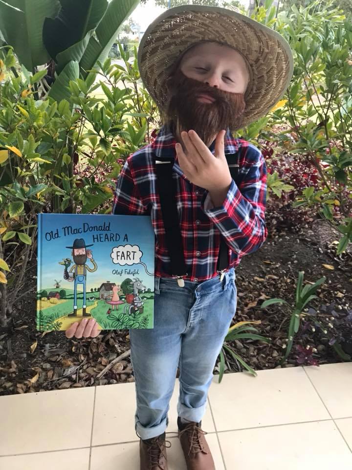 Old MacDonald Heard A Fart Book Week Costume 2019