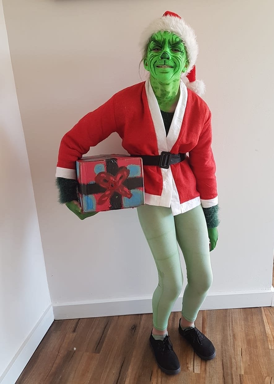 DIY The Grinch Book Week 2019 Costume Idea