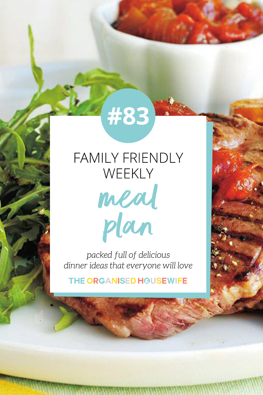 Weekly Family Meal Plan #83