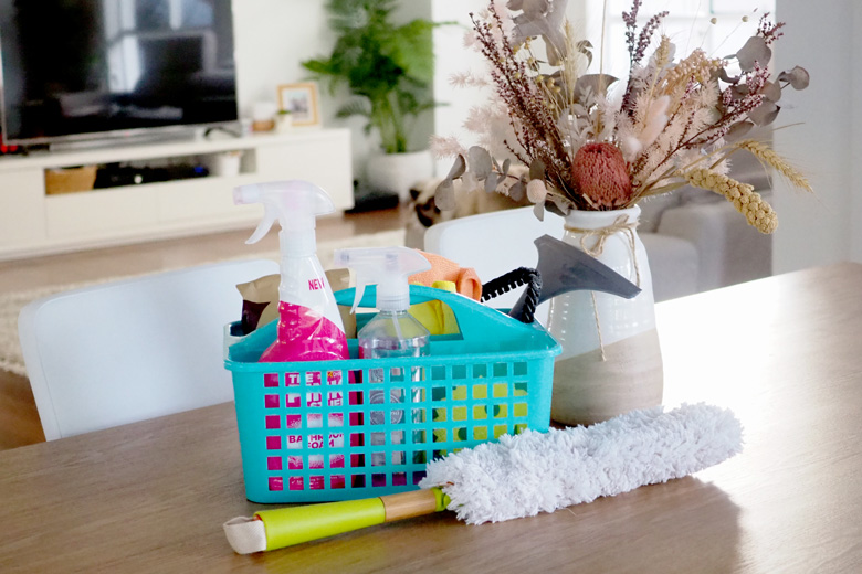 Essential Supplies for a Basic Home Cleaning Kit - The Organised Housewife