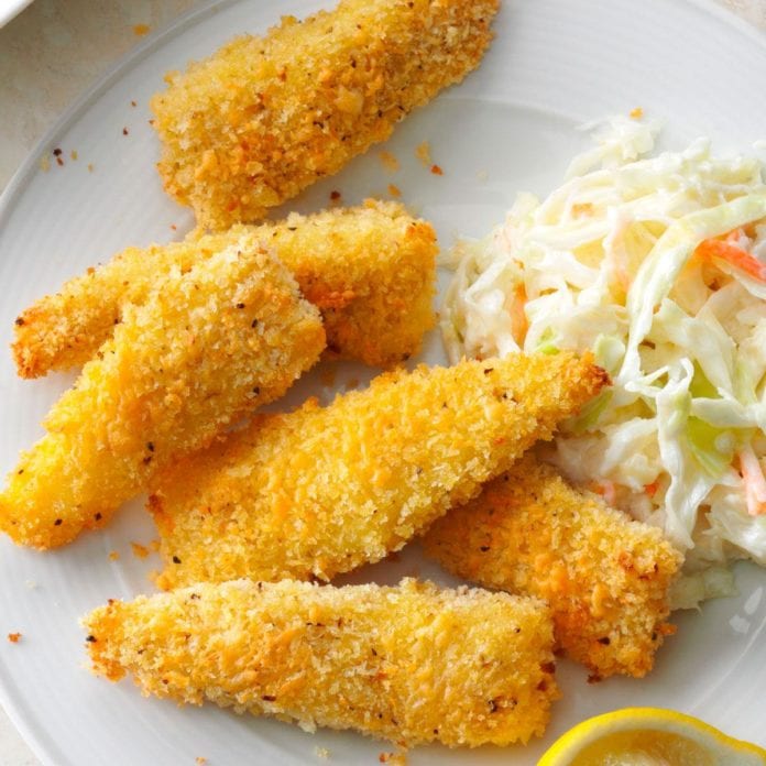 Fish finger recipe great for kids and easy weeknight dinners