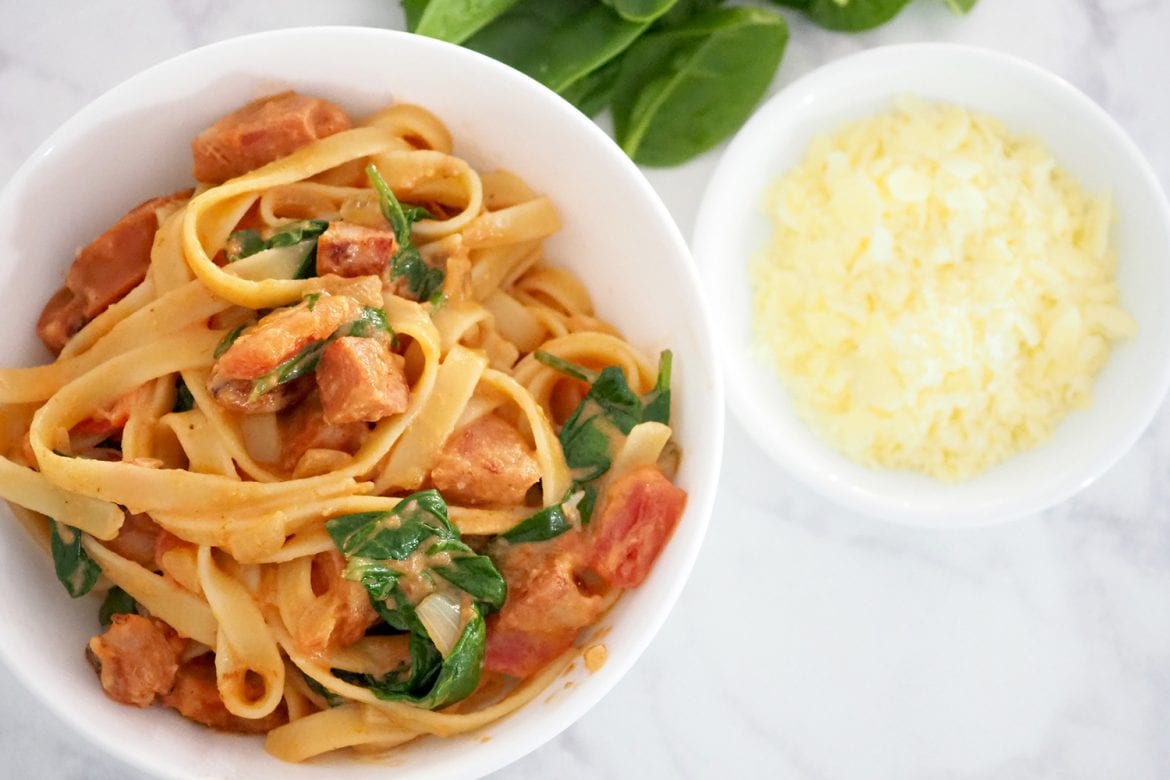 Creamy Chorizo Pasta