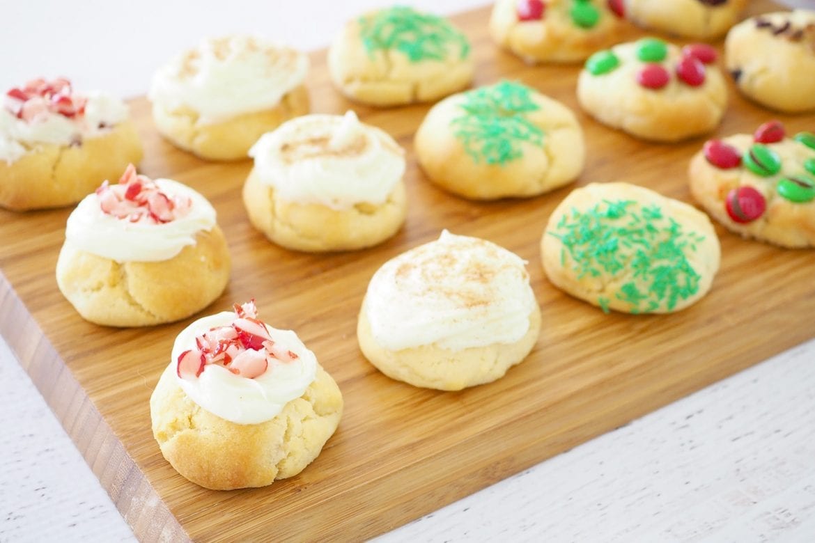 Five Christmas Cookies From One Cookie Dough Mix The Organised Housewife