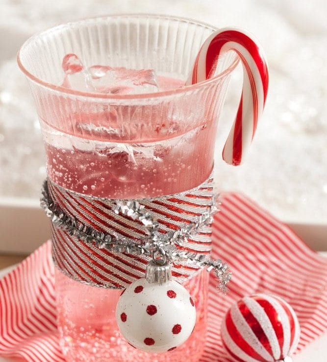 Pomegranate Sparkling Mocktail