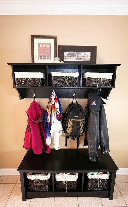 40 Plus School Bag Storage Ideas - The Organised Housewife