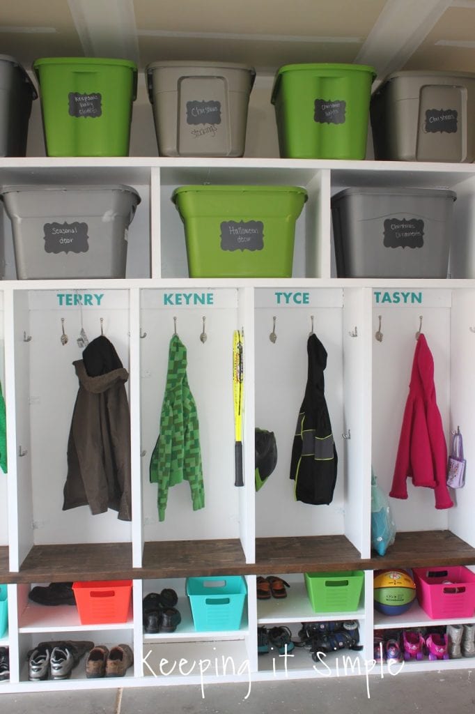 school clothes storage ideas