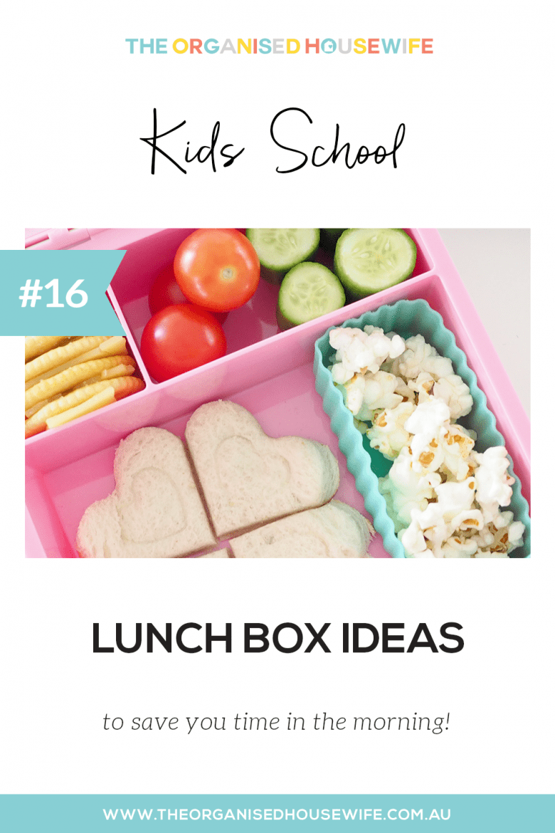 KIDS LUNCH BOX IDEA #16 - The Organised Housewife