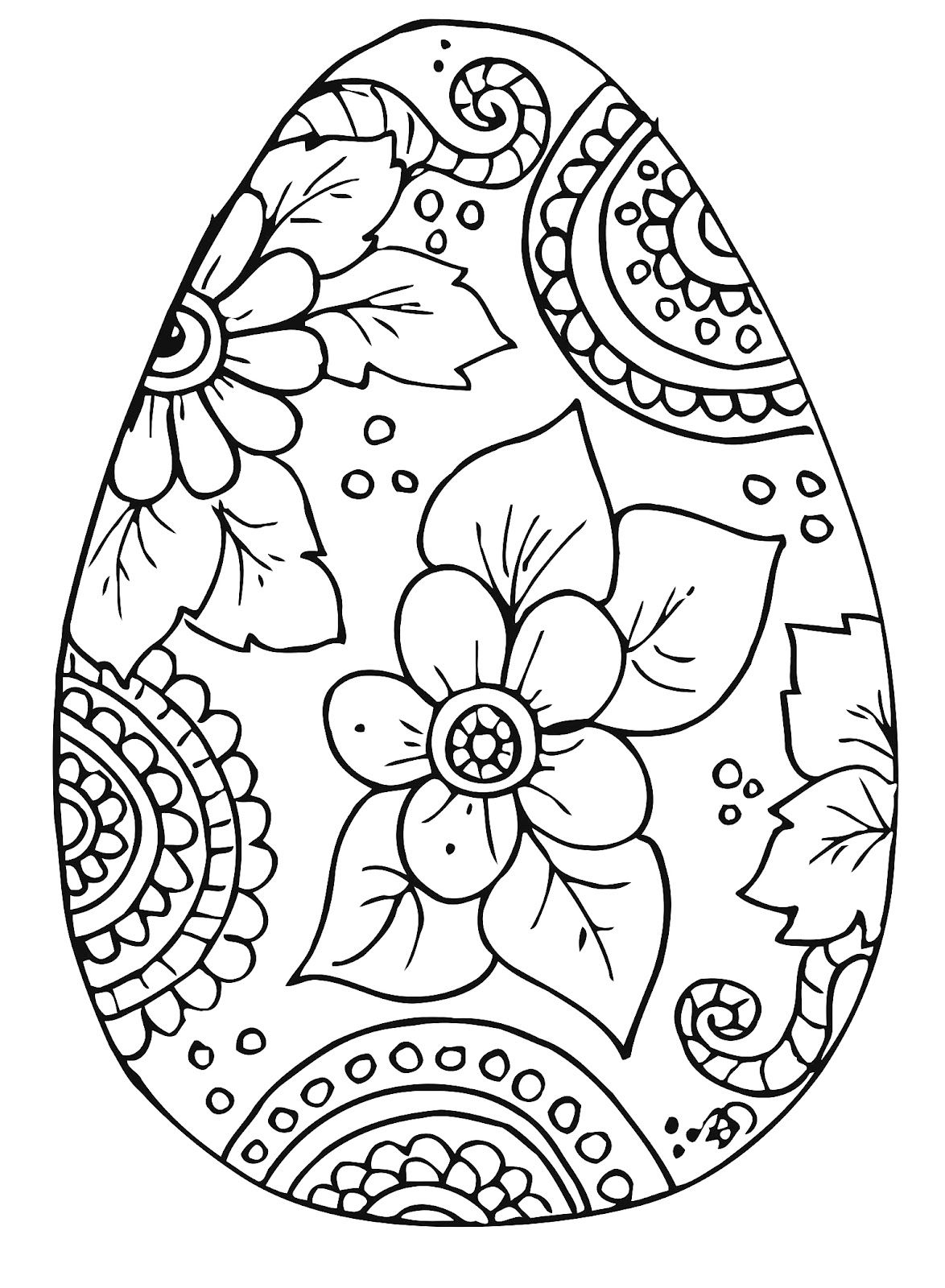 free easter coloring pages