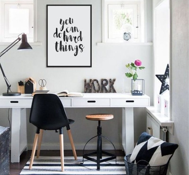 You can do hard things wall art for home office