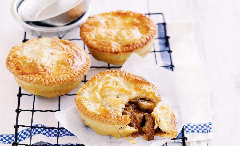 Homemade meat pies for family meal plan