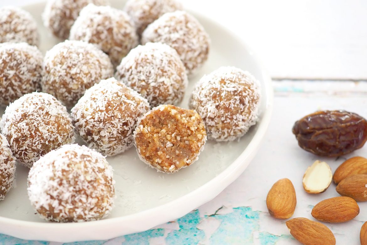 Salted caramel bliss ball recipe