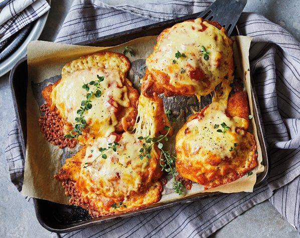 easy chicken parmi