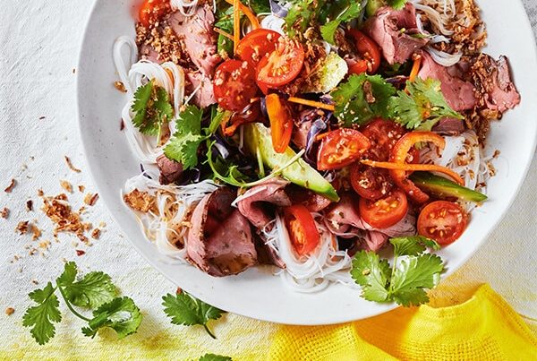 Thai salad recipe with beef