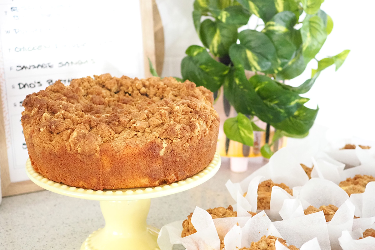 Cinnamon Crumb Cake Recipe