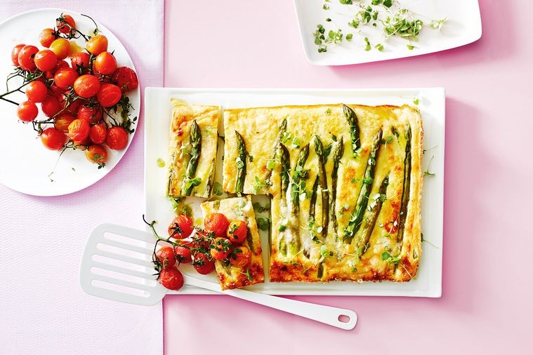 asparagus cheese frittata