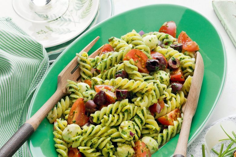 rocket pesto pasta salad recipe