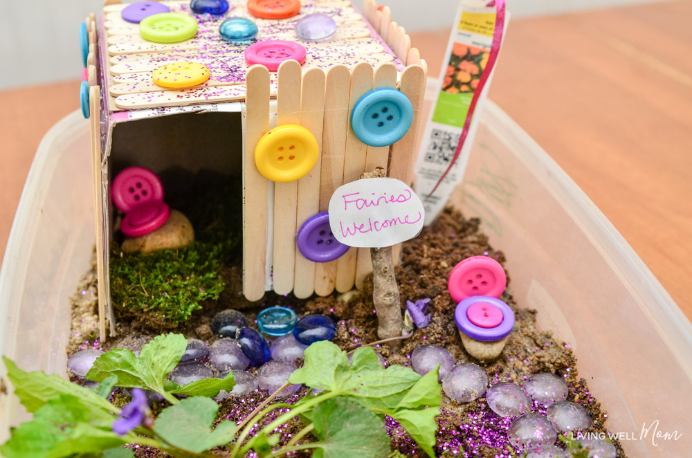 DIY Fairy house craft idea