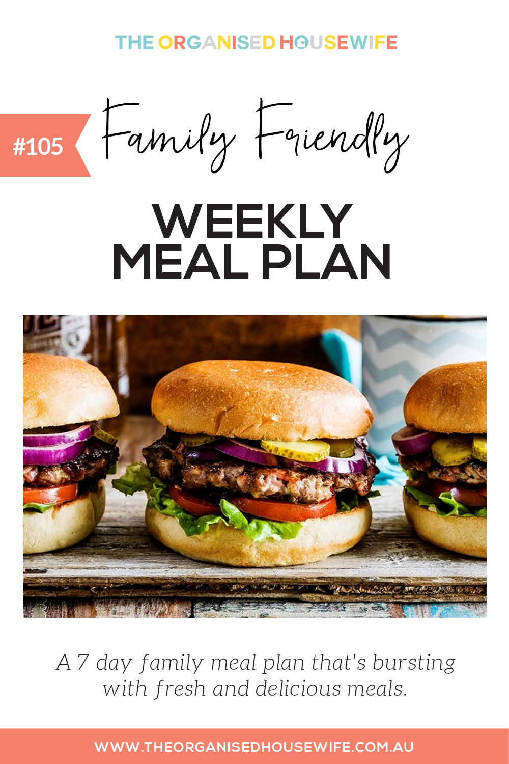 Family friendly meal plan