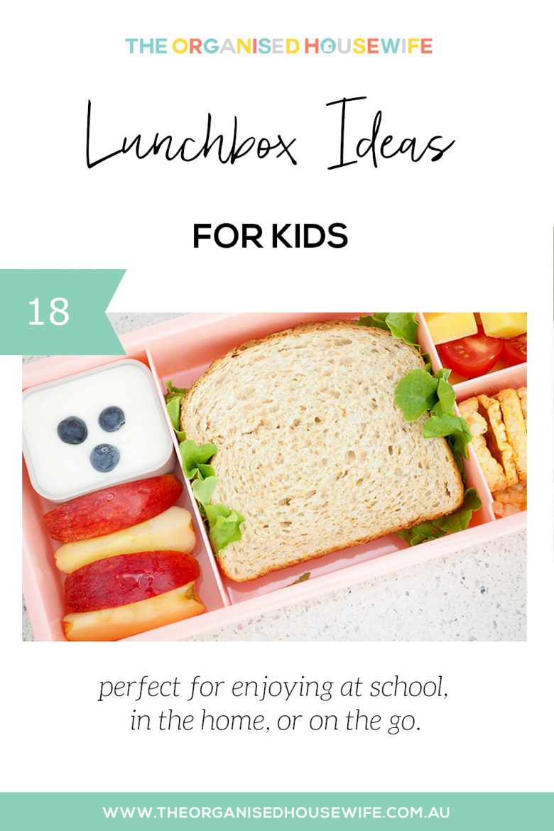 Kid's Lunch Box Idea #18 - The Organised Housewife