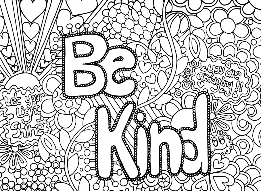 colouring pages for teenage girls