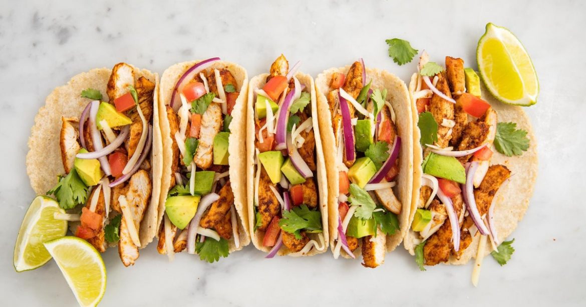 Easy chicken taco recipe for busy weeknight meal