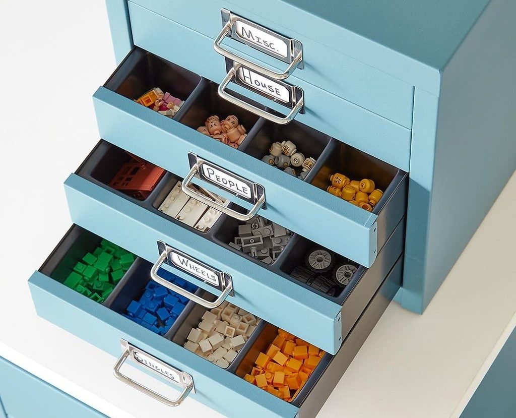 Lego storage filing cabinet