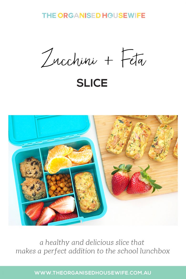 Zucchini and Feta slice