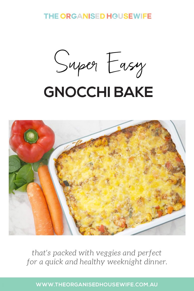 Super easy Gnocchi Bake recipe