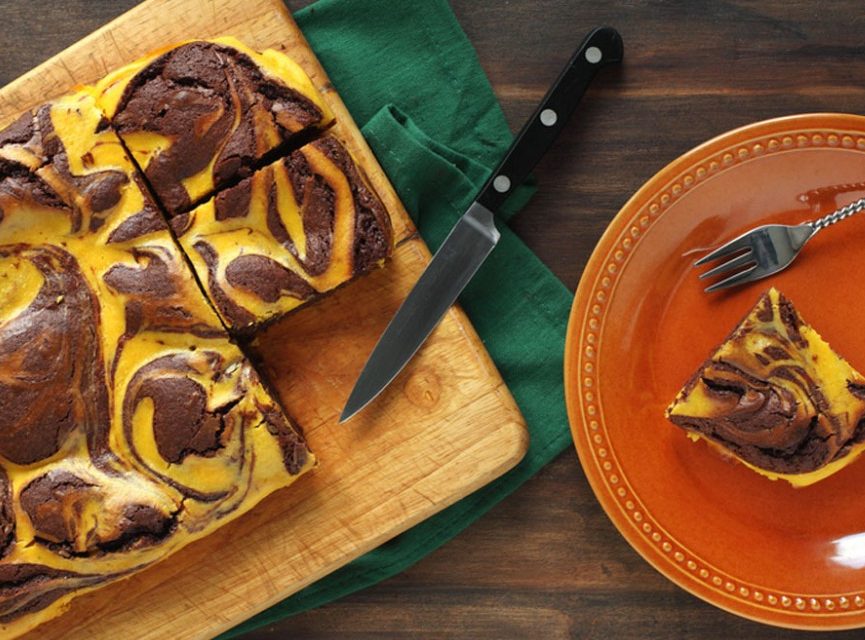 pumpkin swirl brownies recipe