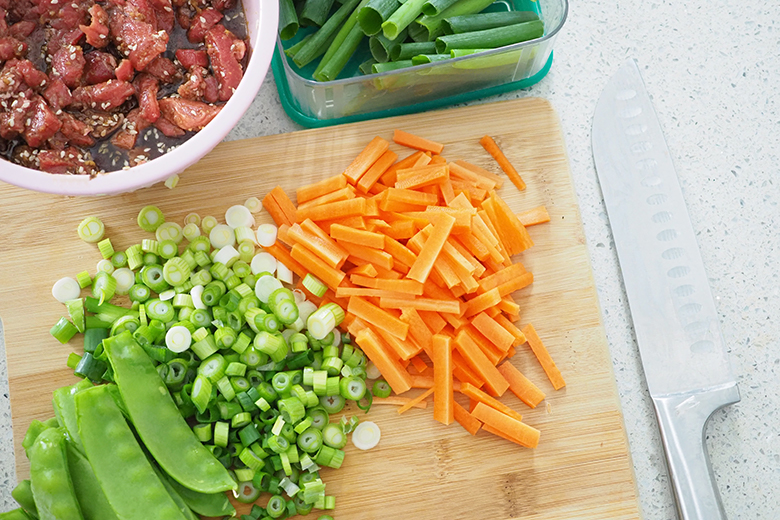 stir fry with fresh veggies