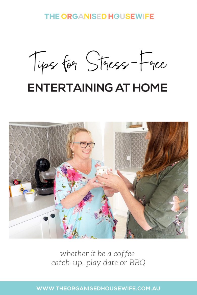 Tips for stress-free entertaining at home