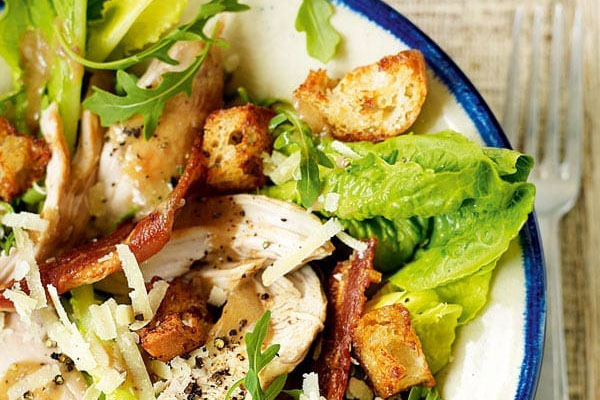 Chicken Caesar Salad Recipe - 7 day meal plan ideas