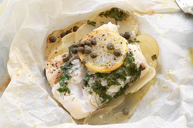 Herb and Citrus Oven Roasted Fish 