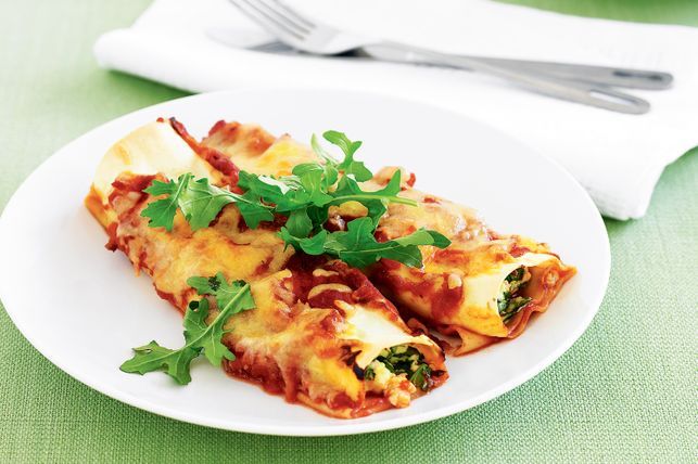 Spinach and Ricotta Cannelloni