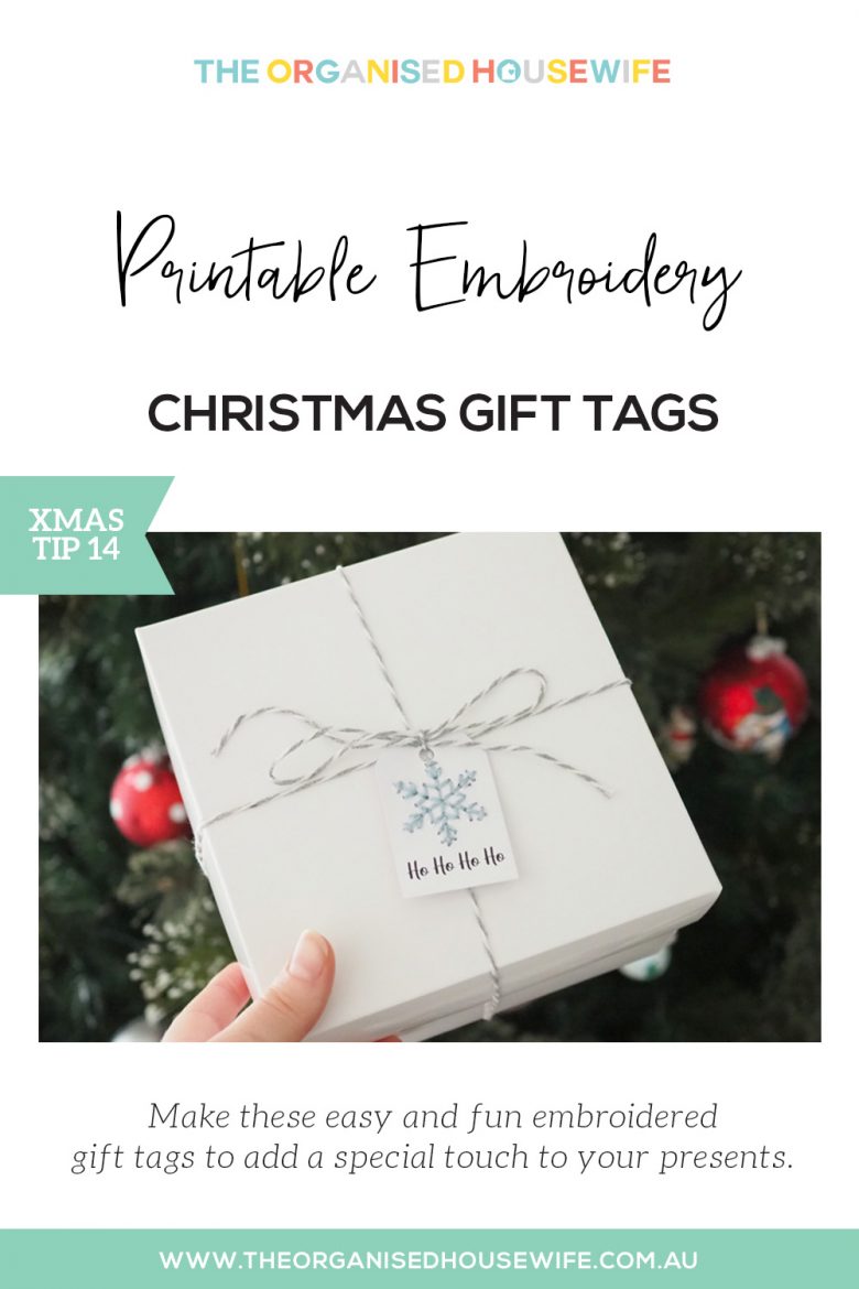 Xmas Tip 14: Handmade Christmas Gift Tags & Gift Wrapping Ideas - The 