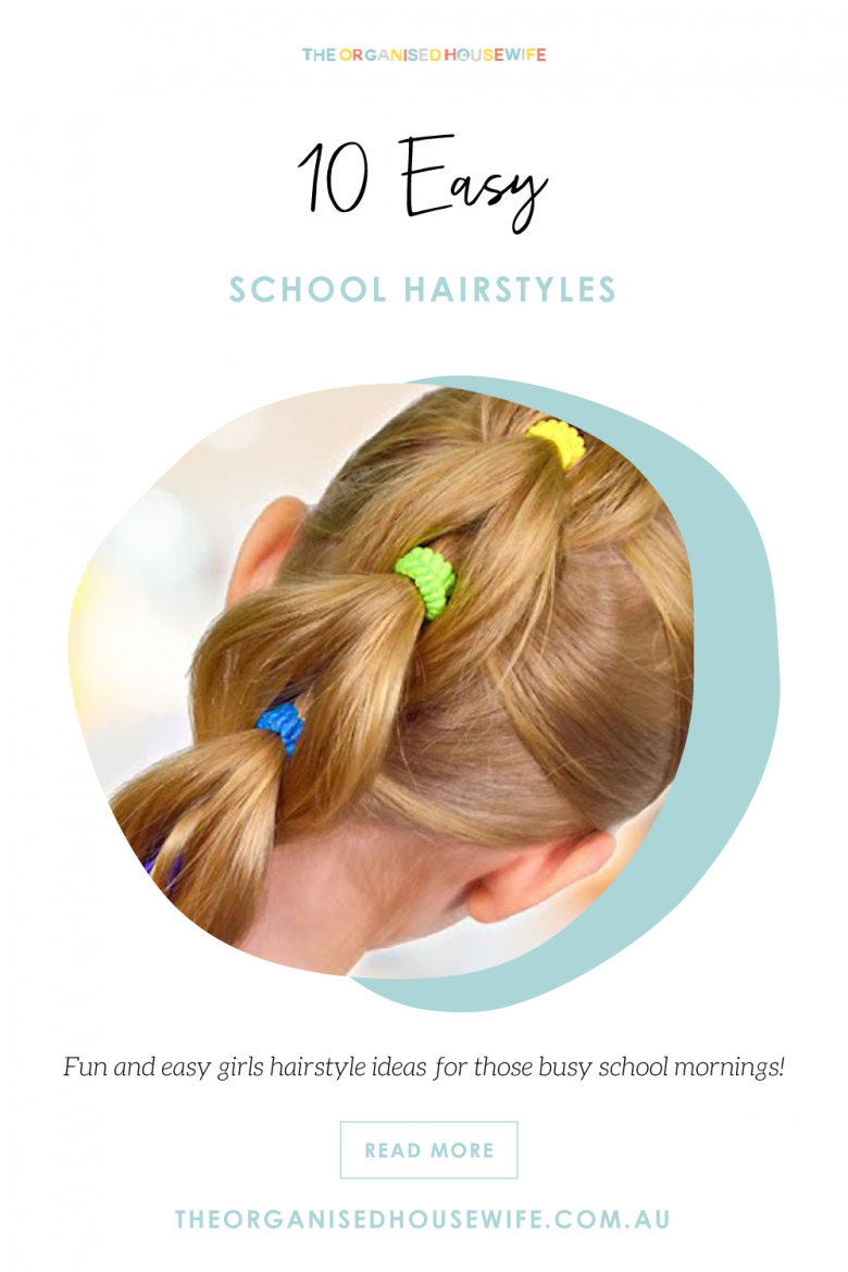 20 Cute And Easy Hairstyles For Middle School Girls