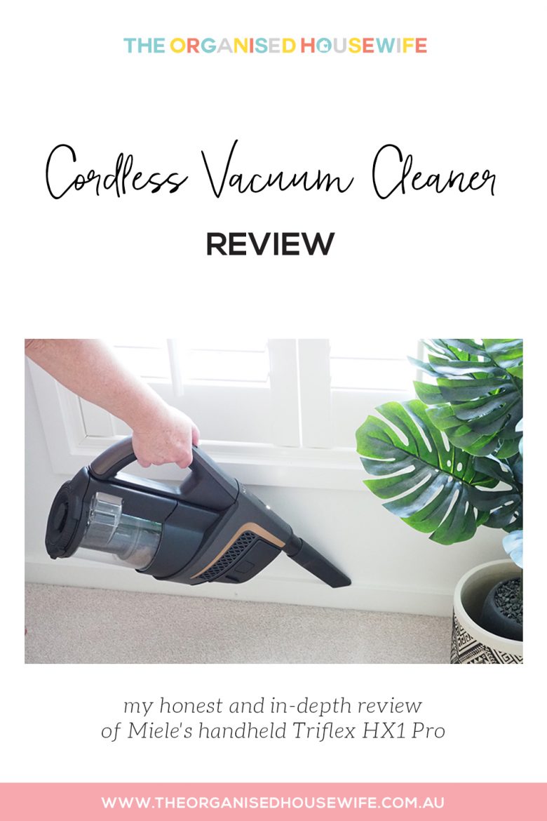 Vacuum Cleaner Review The Triflex HX1 Pro The Organised Housewife