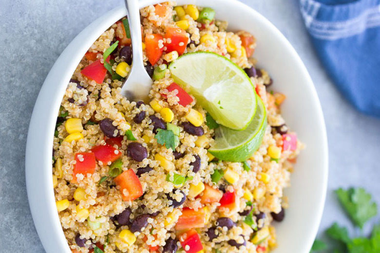 family meal ideas southwest quinoa salad