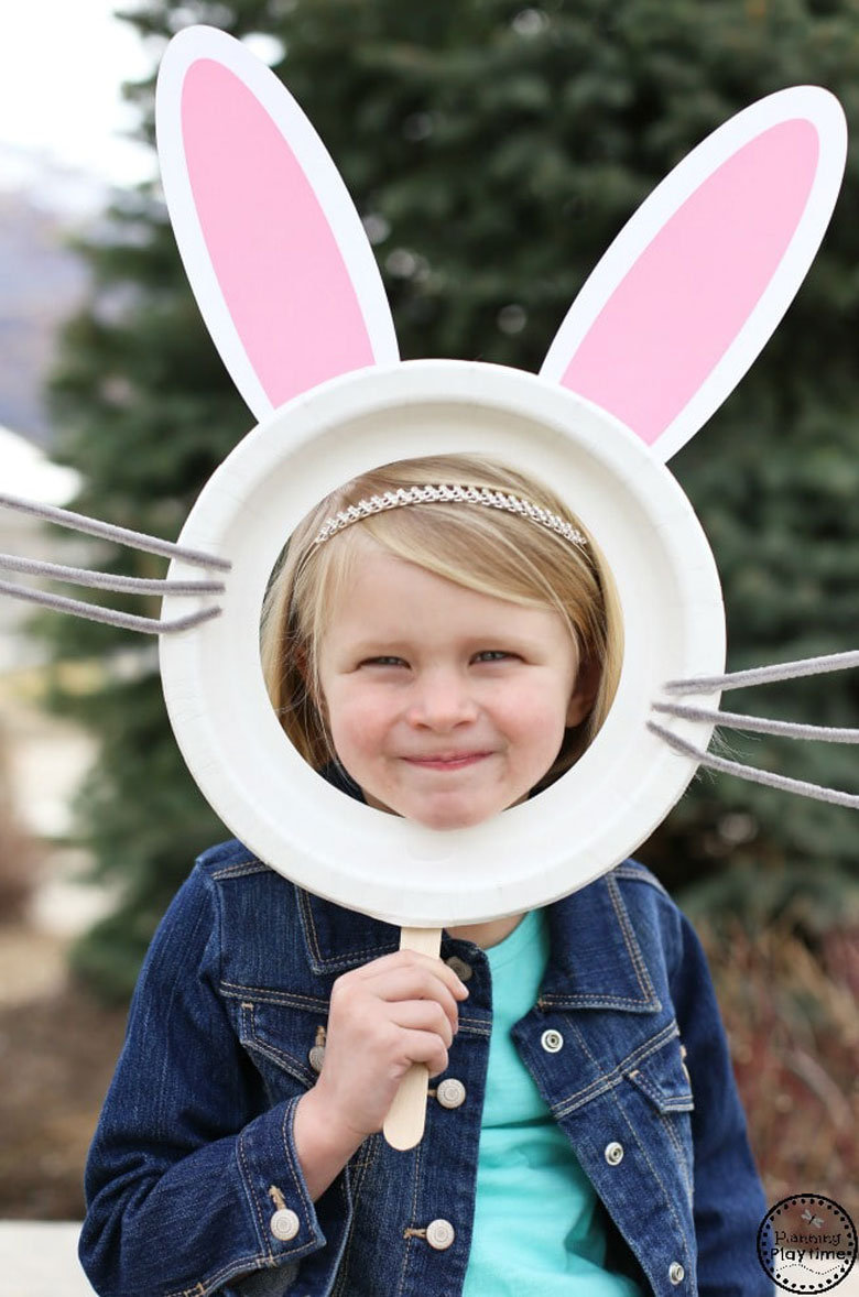 paper plate easter bonnet idea