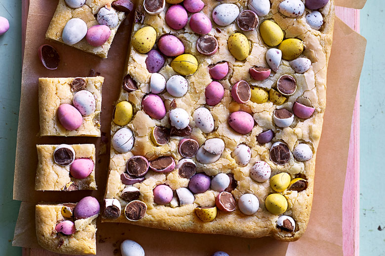 Easter Egg Blondies