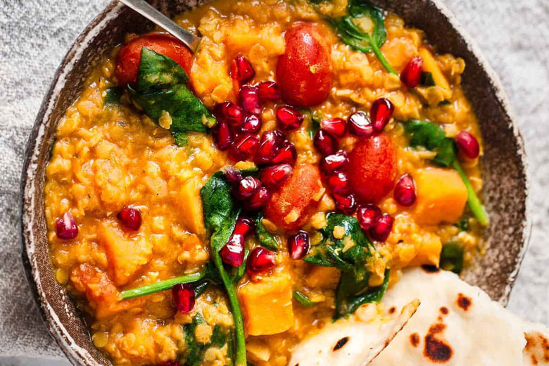 Vegetarian Meal Idea - Red Lentil Dahl