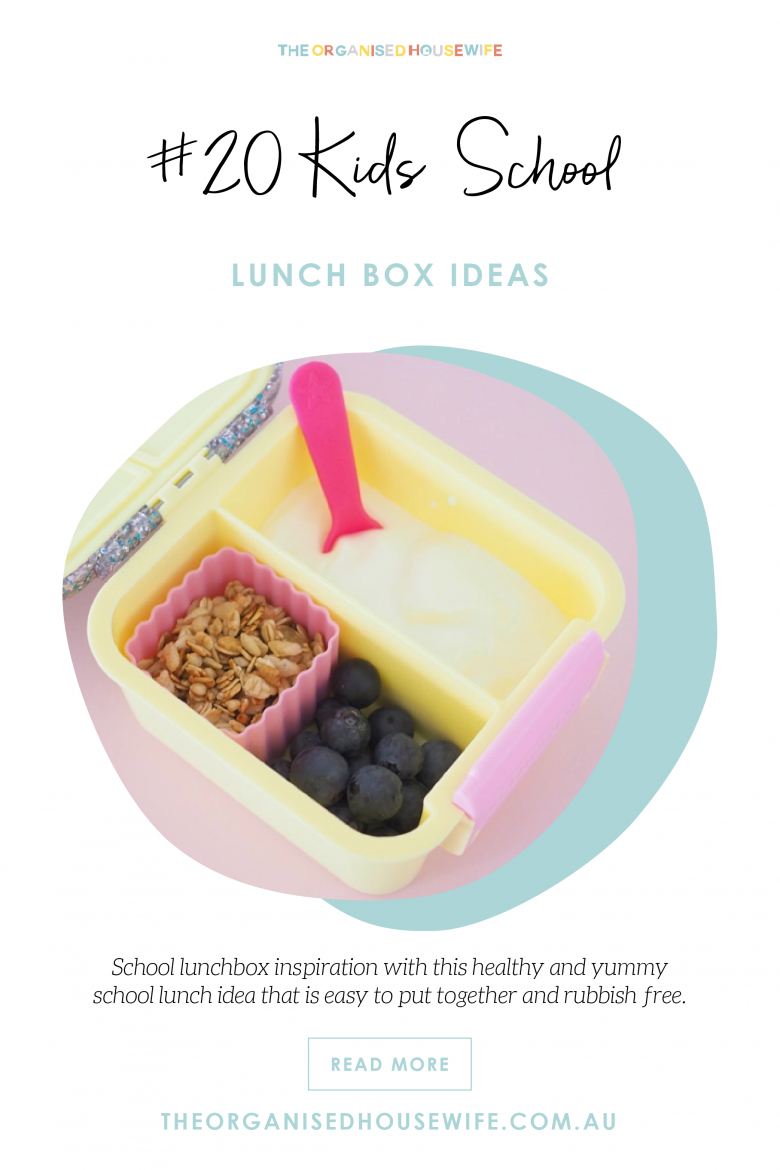 Tupperware - Lunch box inspirations 