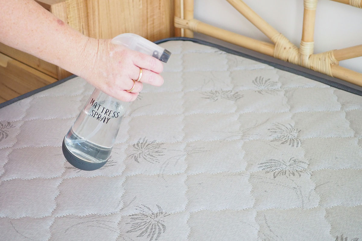 can you use flea spray on mattress